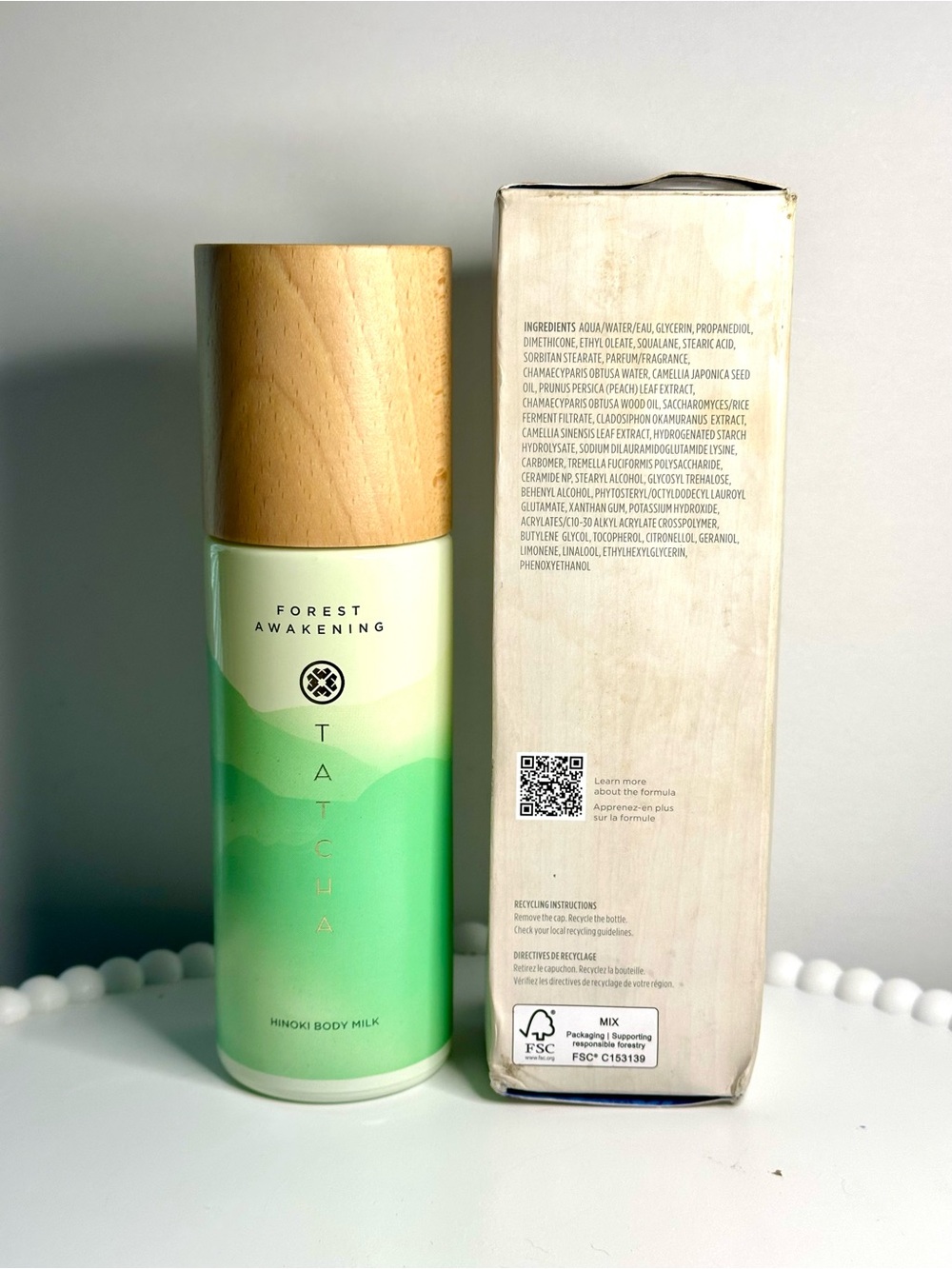 Tatcha Forest Awakening Hinoki Body Milk 4.5 oz New DISCONTINUED- RARE - Picture 2 of 4